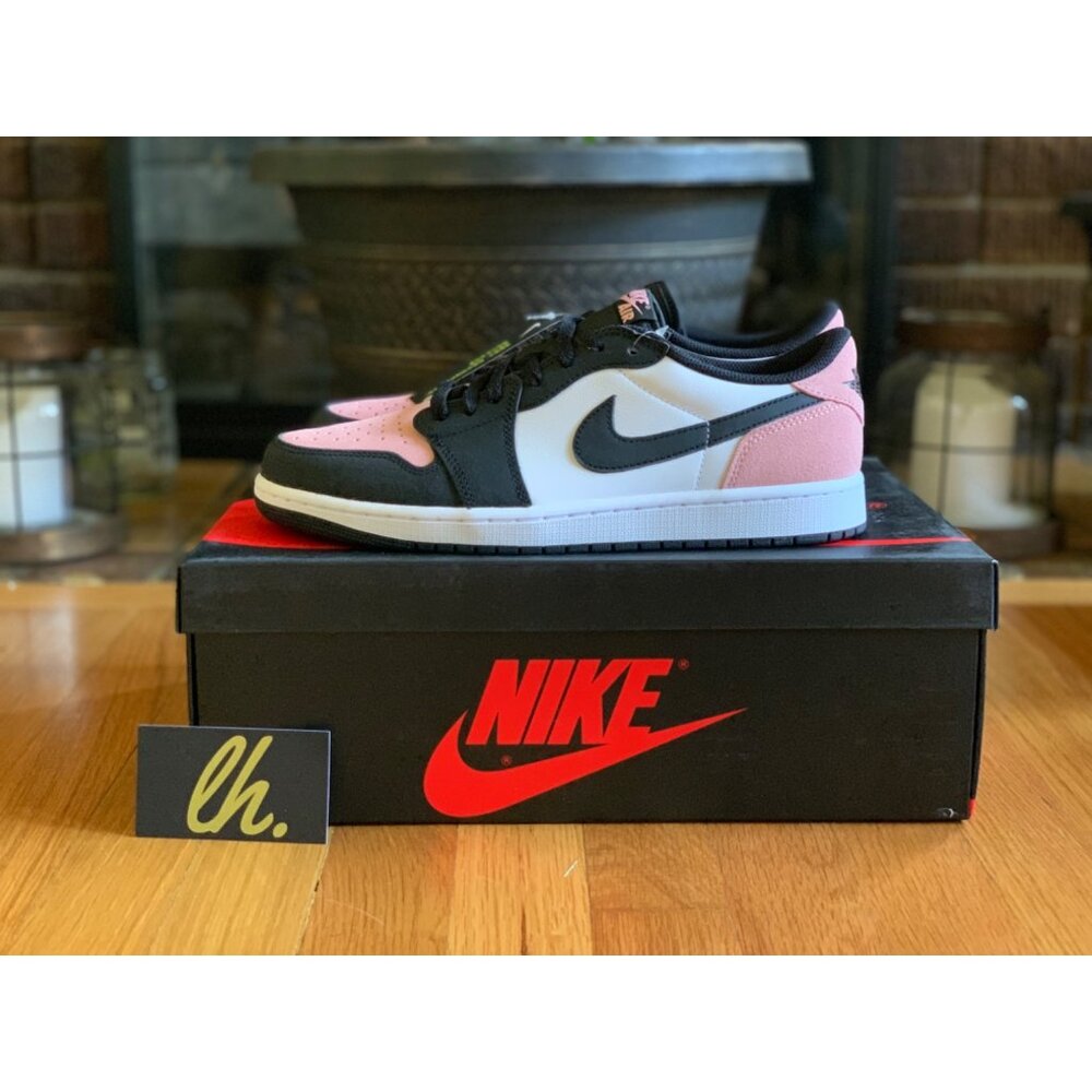 Size 12 Air Jordan 1 Low OG  “Bleached Coral” CZ0790-061